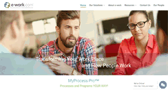 Desktop Screenshot of e-work.com